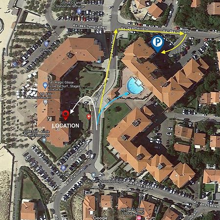 La Dune D'Or - Vue Mer, Studio Face A La Plage Avec Terrasse Soorts-Hossegor Exteriör bild