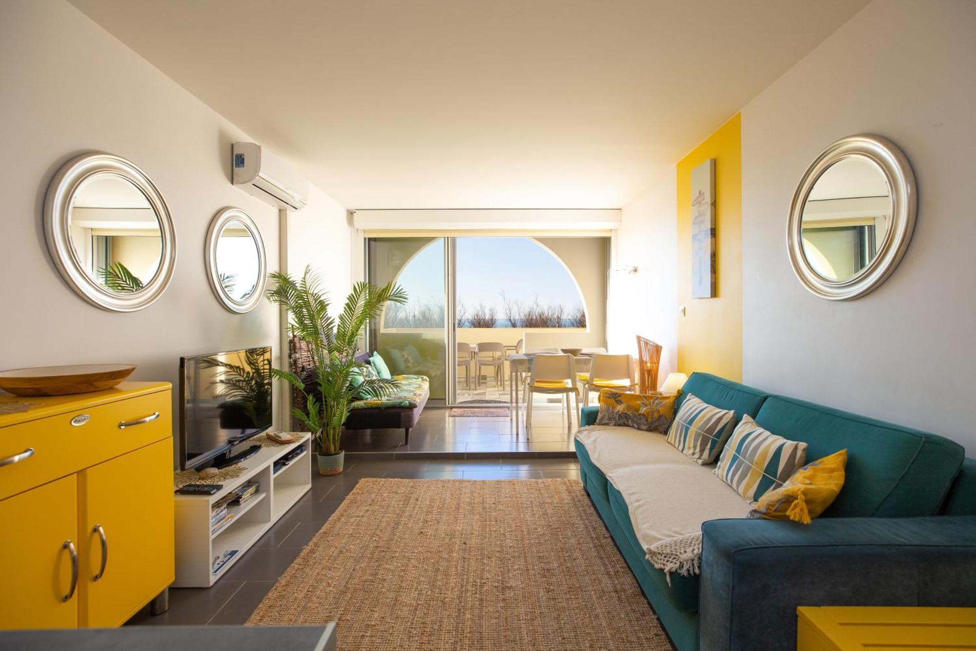 La Dune D'Or - Vue Mer, Studio Face A La Plage Avec Terrasse Soorts-Hossegor Exteriör bild