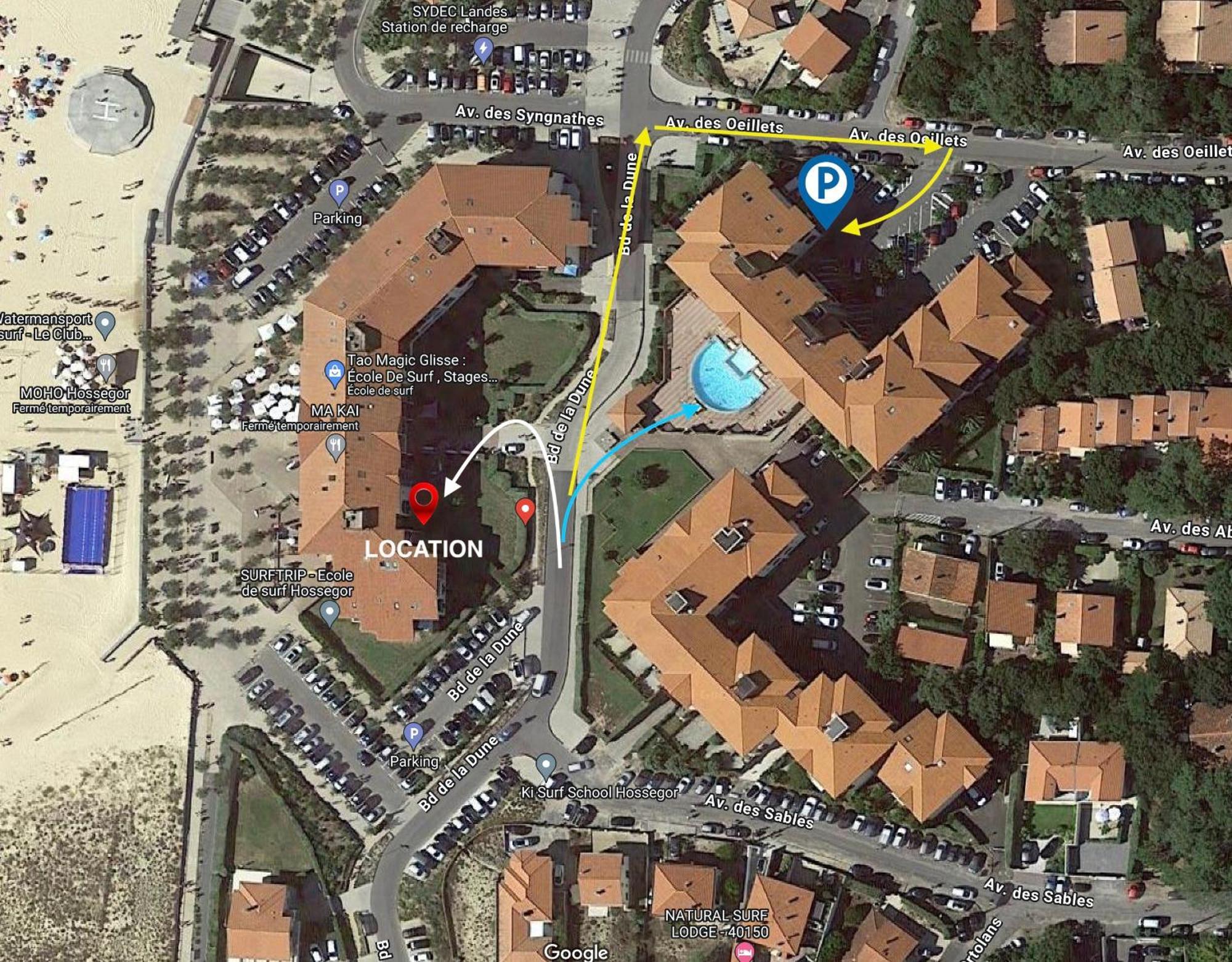 La Dune D'Or - Vue Mer, Studio Face A La Plage Avec Terrasse Soorts-Hossegor Exteriör bild